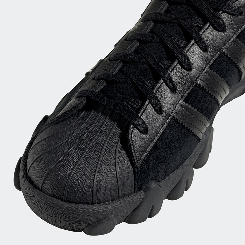adidas x angel chen SUPERSTAR80S black sneaker detail